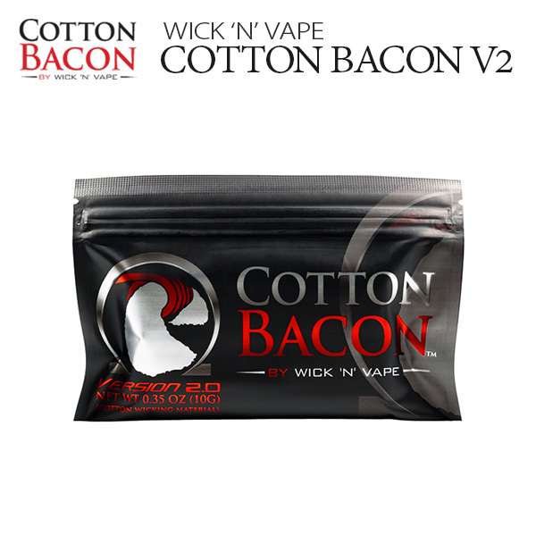 想像を超えての Vape cotton bacon v2.0 袋セット ギフト付き