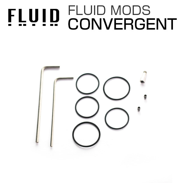 FLUID CONVERGENT RDA(22mm)＆オプションパーツ - タバコグッズ