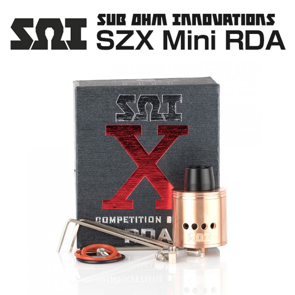 SUB OHM INNOVATIONS (サブオームイノベーションズ) SubZeroX Mini RDA 