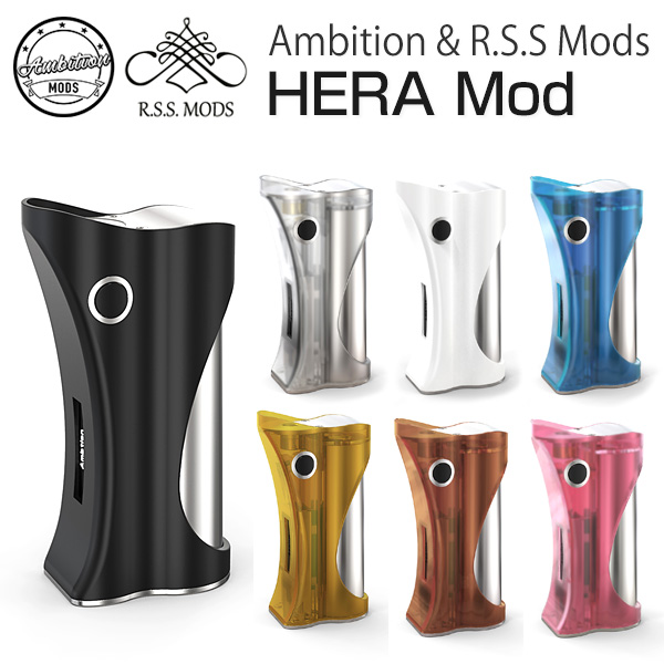 VAPE Ambition MODS HERA Mod ブラックシルバー ヘラ