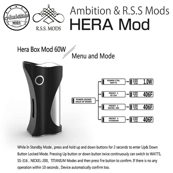 Ambition Mods (アンビションモッズ) HERA Mod (ヘラ) design by