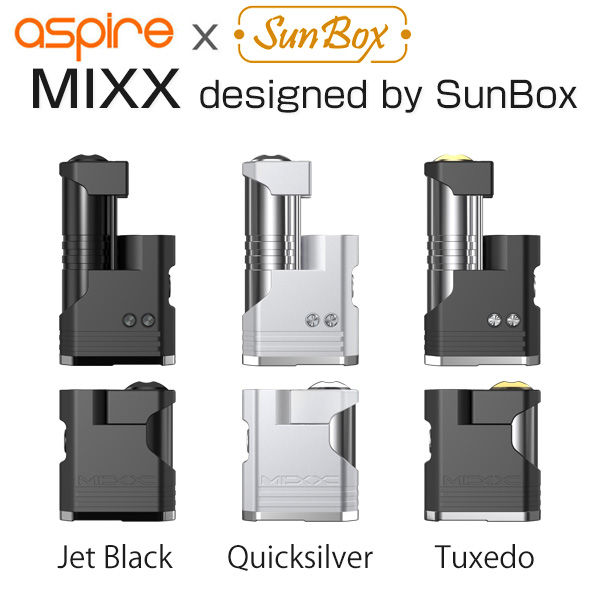 Aspire MIXX Jet Black ベイプ aspire MIXX