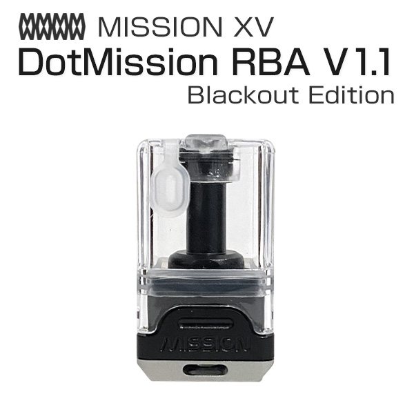 MISSION XV DotMission RBA V1.1 Blackout Edition (ドットミッション