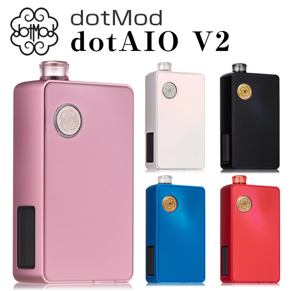 dotMod (ドットモッド) dotAIO V2 Kit (ドットエーアイオーV2) VAPEWORX (ベイプワークス)  京都市にあるショップ「VAPEWORX」の通販サイトです。