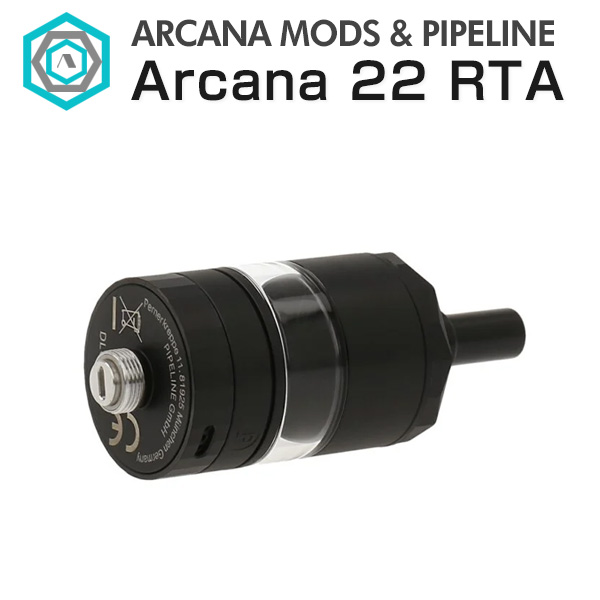 素晴らしい ARCANA MODS Arcana 22ｍｍ RTA SS 電子タバコ VAPE ベイプ uniplusmaster.com