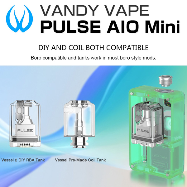 Vandy Vape PULSE AIO MINI KIT ミントグリーン